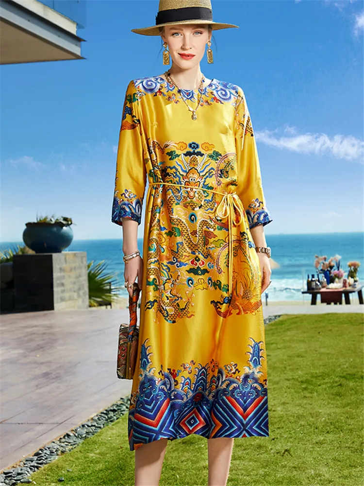 Floral Print Summer Dress Ladies Spring 2021 New Loose Long Retro Bohemian Party Dress Plus Size Vestido Feminino
Floral Print Summer Dress Ladies Spring 2021 New Loose Long Retro Bohemian Party Dress Plus Size Vestido Feminino