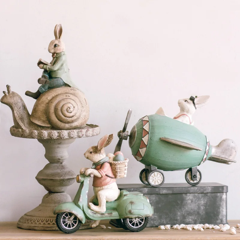 Home Decor Accessories Anne Rabbit Driving Motorcycle And Carry Basket Figurine Room Ornament Gift objet decoration maison
Home Decor Accessories Anne Rabbit Driving Motorcycle And Carry Basket Figurine Room Ornament Gift objet decoration maison