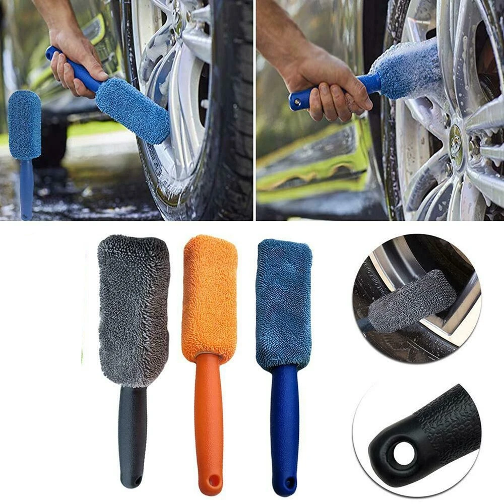 Car Microfiber Wheel Tire Rim Brush Car Wash Cleaner Plastic Handle for Car Wash Car Cleaning Accessories
Car Microfiber Wheel Tire Rim Brush Car Wash Cleaner Plastic Handle for Car Wash Car Cleaning Accessories