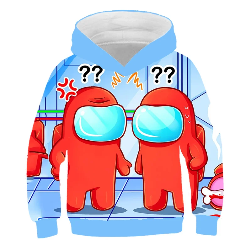 Imposter Game Among Us Hoodies For Boys Clothes Anime Cartoon Children's 3D Printed Sweatshirts Girls Streetwear Unisex Tops
Imposter Game Among Us Hoodies For Boys Clothes Anime Cartoon Children's 3D Printed Sweatshirts Girls Streetwear Unisex Tops