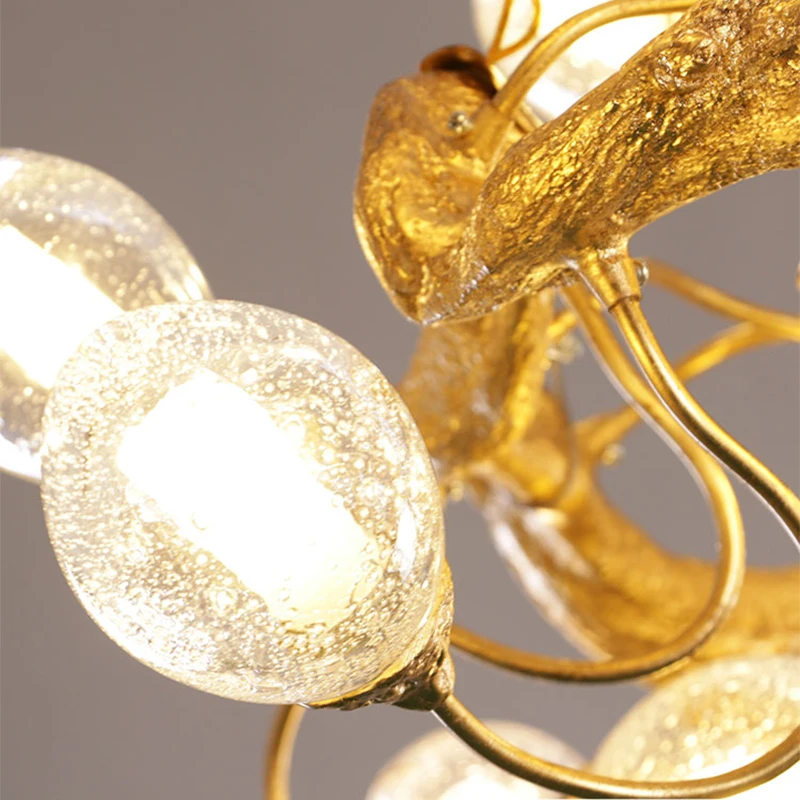 Nordic Luxury Copper LED Branch Chandelier Creative Livingroom Pendant Lights Villa Hall Restauran Clubhouse Room Art Chandelier
Nordic Luxury Copper LED Branch Chandelier Creative Livingroom Pendant Lights Villa Hall Restauran Clubhouse Room Art Chandelier