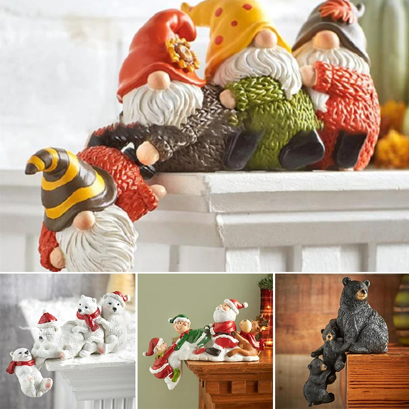 Lovely Christmas Figurines Painted Resin Crafts Creative Desktop Ornament for Home Living Room Bedroom Decor ALS88
Lovely Christmas Figurines Painted Resin Crafts Creative Desktop Ornament for Home Living Room Bedroom Decor ALS88