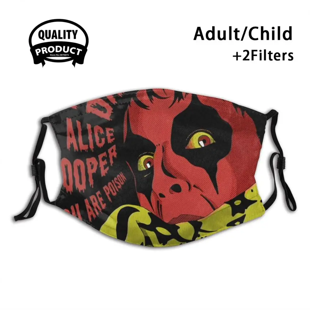 Alice Cooper - Prince Of Darkness Reusable Mouth Mask Washable Filter Anti Dust Face Masks Alicecooper Alice Cooper Ghost
Alice Cooper - Prince Of Darkness Reusable Mouth Mask Washable Filter Anti Dust Face Masks Alicecooper Alice Cooper Ghost