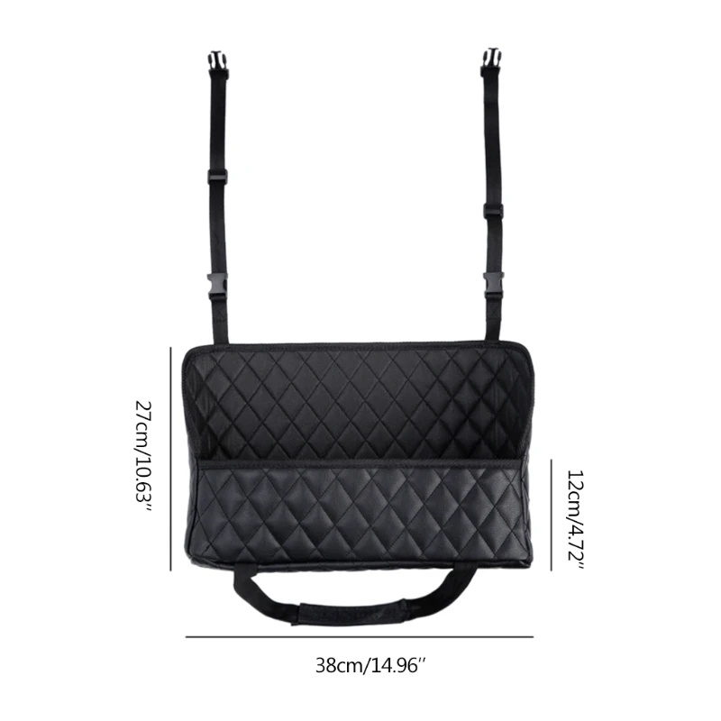 Auto PU Storage Pocket between Front Seats Large Capacity Net Bag Excellent Gift for Friends Family
Auto PU Storage Pocket between Front Seats Large Capacity Net Bag Excellent Gift for Friends Family
