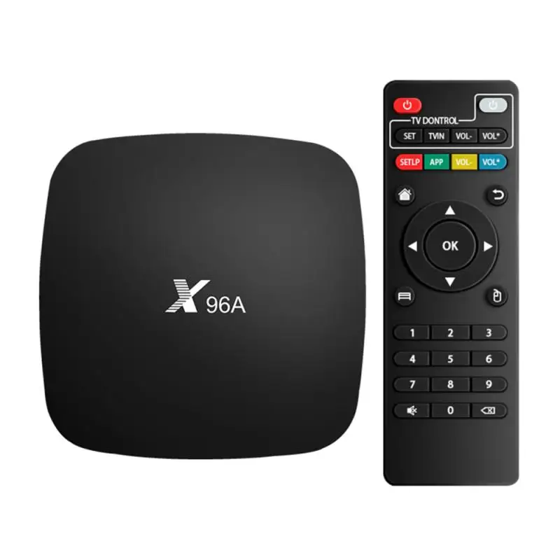 

X96A Android 10.0 TV Box 2.4GHz/5GHz Dual Band WiFi Set-Top TV Box 2GB RAM 16GB ROM 3D 4K HDR10 H.265 Android Set-Top TV Box New