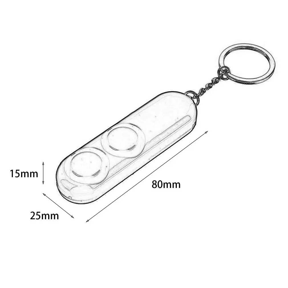 Self Defense Keychain Alarm 120dB Super Loud Personal Security Alarm Anti-Attack Anti-Rape Emergency Alarm Keyring For Women&kid
Self Defense Keychain Alarm 120dB Super Loud Personal Security Alarm Anti-Attack Anti-Rape Emergency Alarm Keyring For Women&kid