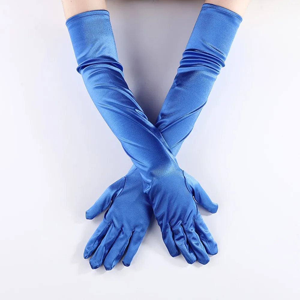 Unisex Gloves Cosplay Party Prom Satin Smooth Five-Finger Gloves Bride Stockings Cosplay Party Dance Long Tube Gloves
Unisex Gloves Cosplay Party Prom Satin Smooth Five-Finger Gloves Bride Stockings Cosplay Party Dance Long Tube Gloves