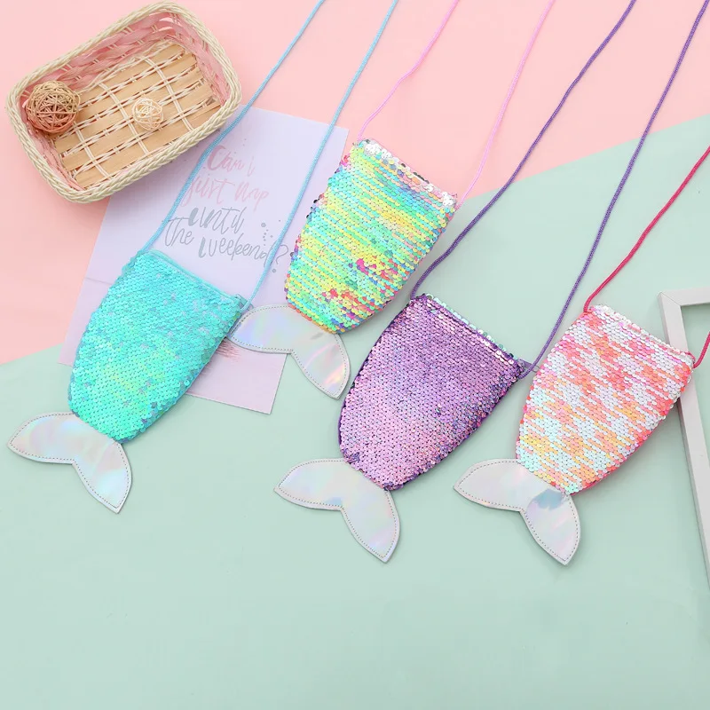 The New Girl Princess Mermaid Tail Sequins Coin Purse Bag Wallet Lanyard For Phone Children Bridesmaid Gift Toy
The New Girl Princess Mermaid Tail Sequins Coin Purse Bag Wallet Lanyard For Phone Children Bridesmaid Gift Toy