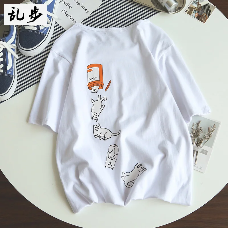 Creative Print Short Sleeve T-shirt Men's Japanese T-shirt Students T-shirt Oversize Hip Hop New Wave Rapper Clothing NN50DX
Creative Print Short Sleeve T-shirt Men's Japanese T-shirt Students T-shirt Oversize Hip Hop New Wave Rapper Clothing NN50DX