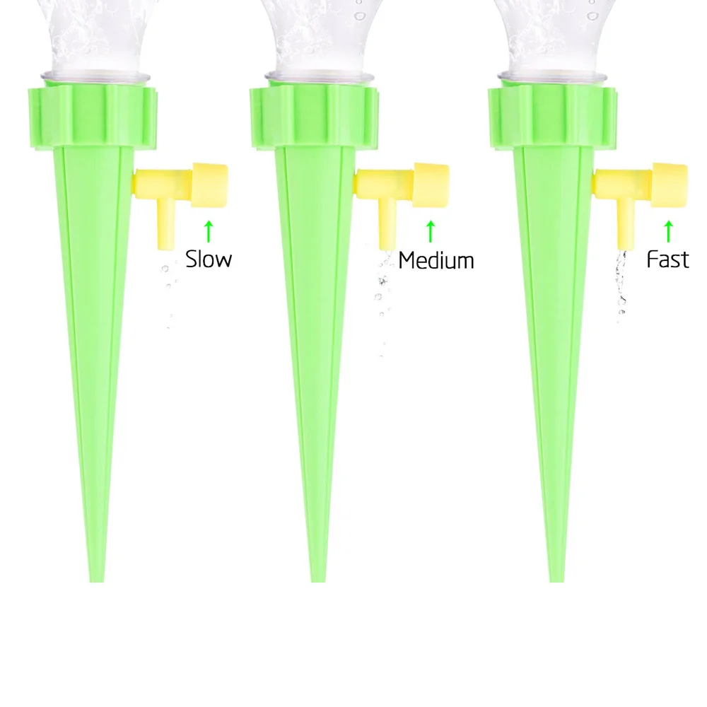 Automatic Drip Irrigation Tool Spikes Automatic Flower Plant Garden Flower Kit Adjustable Water Self-Watering Apparatus
Automatic Drip Irrigation Tool Spikes Automatic Flower Plant Garden Flower Kit Adjustable Water Self-Watering Apparatus