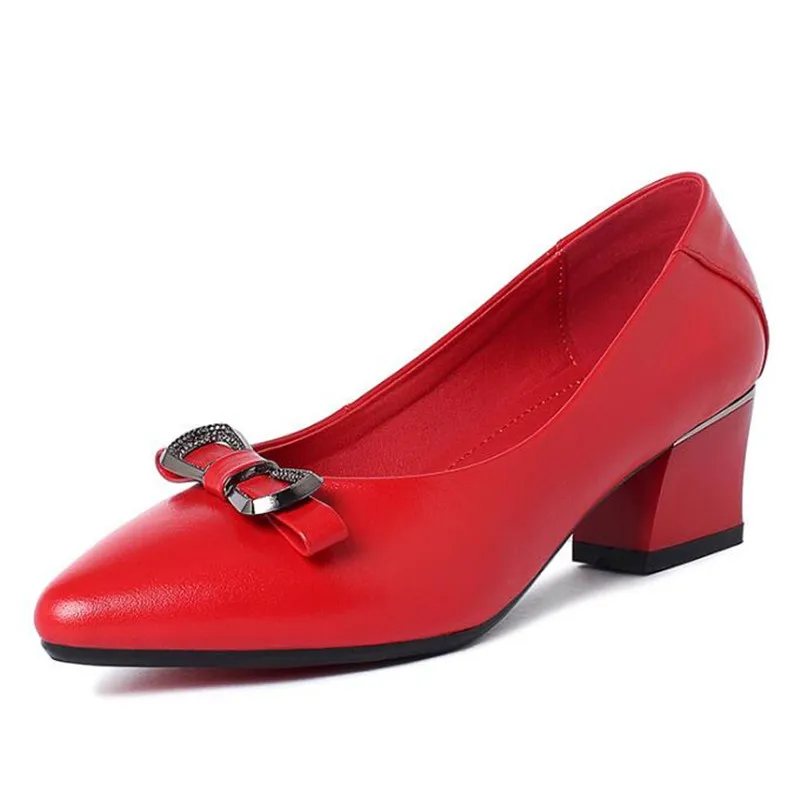 2022 New Pointed Top Cowhide Women Leather Shoes High Heels Women Shoes Elegant Bow Fashion Shoes Woman Wedding Shoes Large Size
2022 New Pointed Top Cowhide Women Leather Shoes High Heels Women Shoes Elegant Bow Fashion Shoes Woman Wedding Shoes Large Size