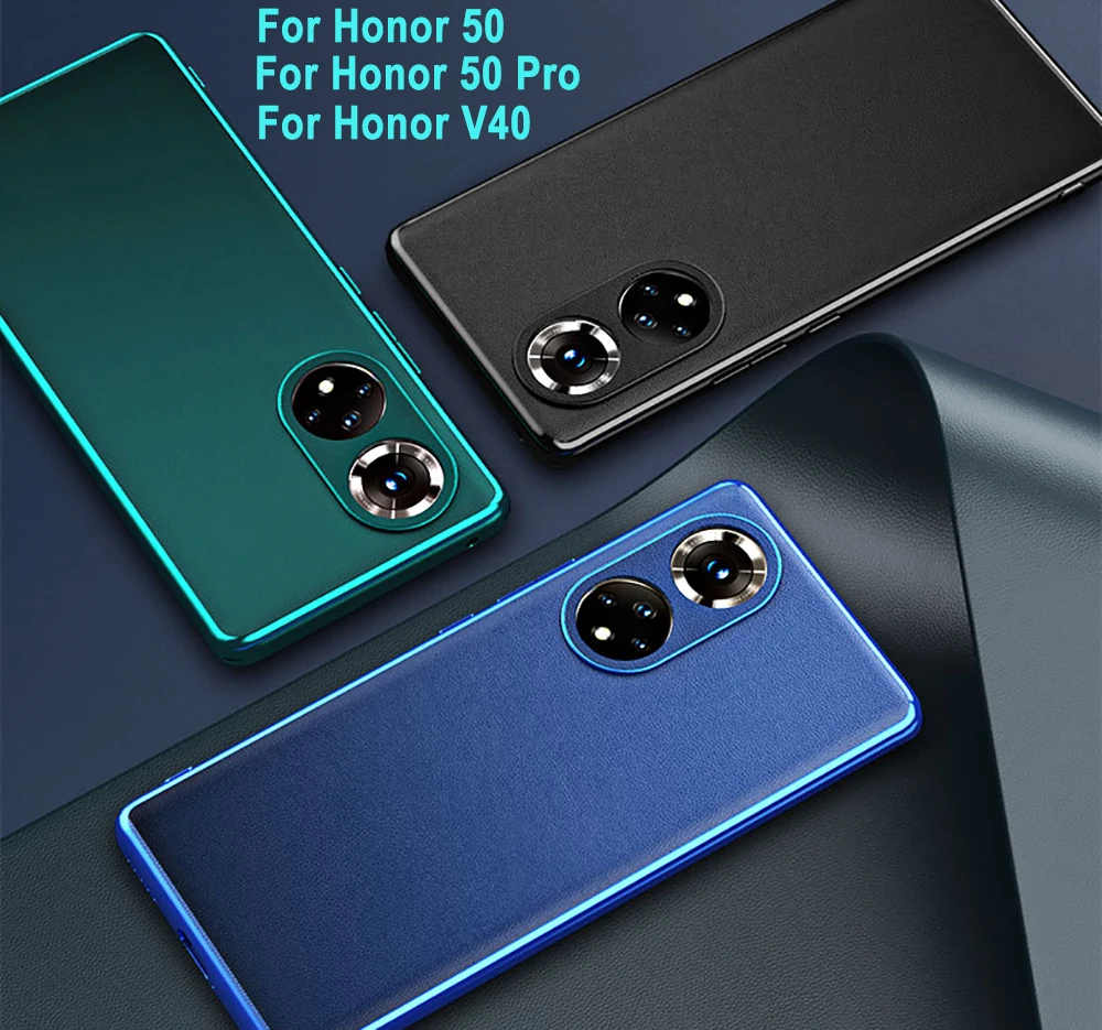 Luxury fashion electroplating fine grain rear shell protective case for Honor 50 V40 50Pro shockproof and drop-proof Cover
Luxury fashion electroplating fine grain rear shell protective case for Honor 50 V40 50Pro shockproof and drop-proof Cover