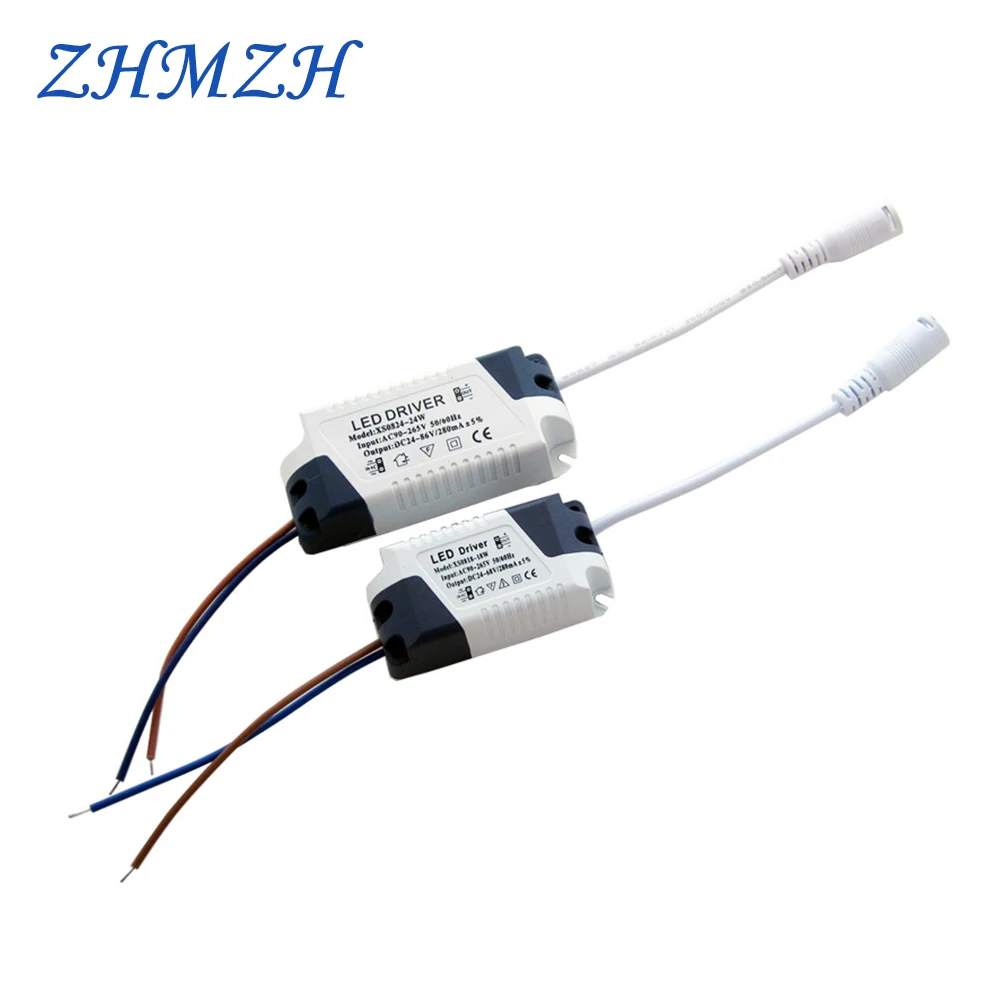 AC180-240V Constant Current DC LED Drivers 8-18W 8-24W Constant Current LED Power Supplies with DC Female Socket 280mA Drivers
AC180-240V Constant Current DC LED Drivers 8-18W 8-24W Constant Current LED Power Supplies with DC Female Socket 280mA Drivers