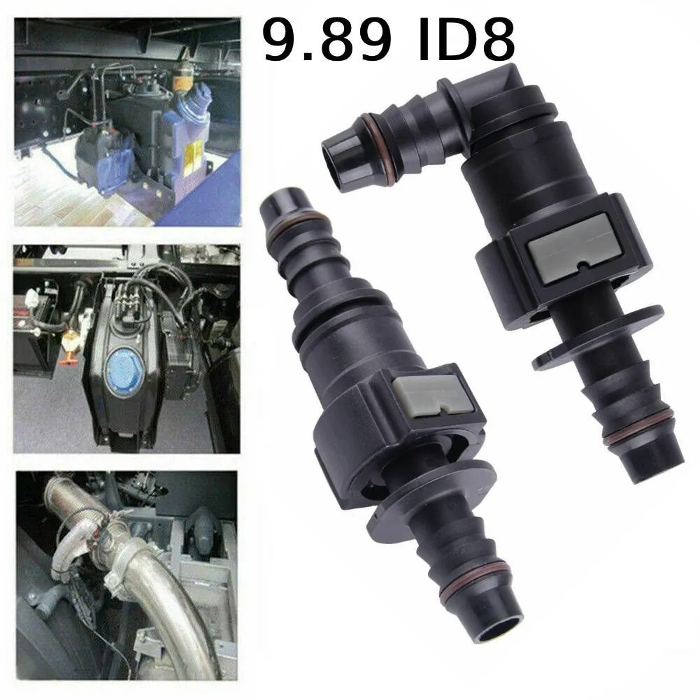 2pcs 9.89-ID8 Angled Fuel Line PUSH Quick Release Coupler Connector Coupler Quick Release Connect Nylon For Car Boat Bike Van
2pcs 9.89-ID8 Angled Fuel Line PUSH Quick Release Coupler Connector Coupler Quick Release Connect Nylon For Car Boat Bike Van