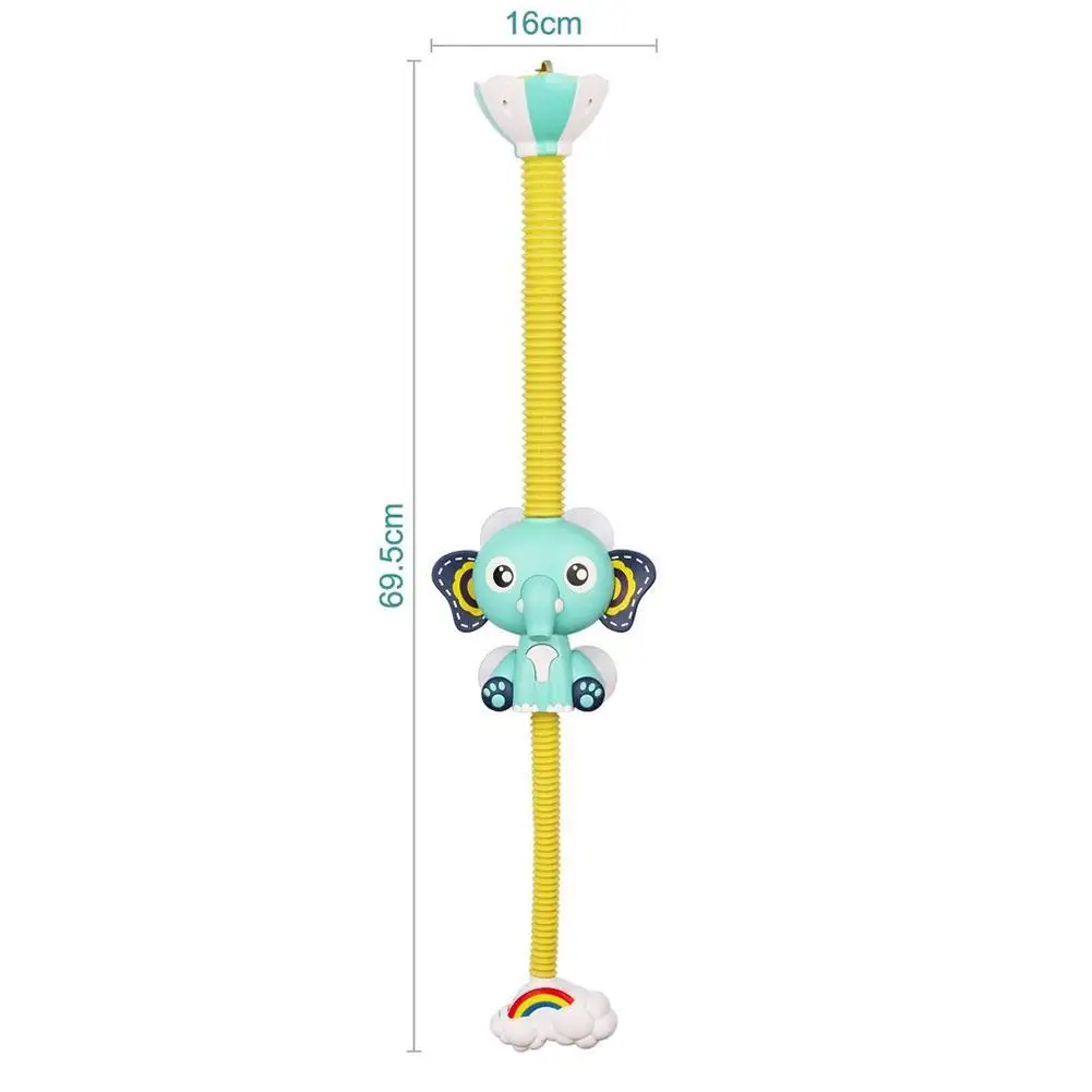 1Pc Rotatable Shower Head Cute Elephant Faucet Electric Water Spray Toy Children's Bath Toy Baby Bathroom Water Toy
1Pc Rotatable Shower Head Cute Elephant Faucet Electric Water Spray Toy Children's Bath Toy Baby Bathroom Water Toy