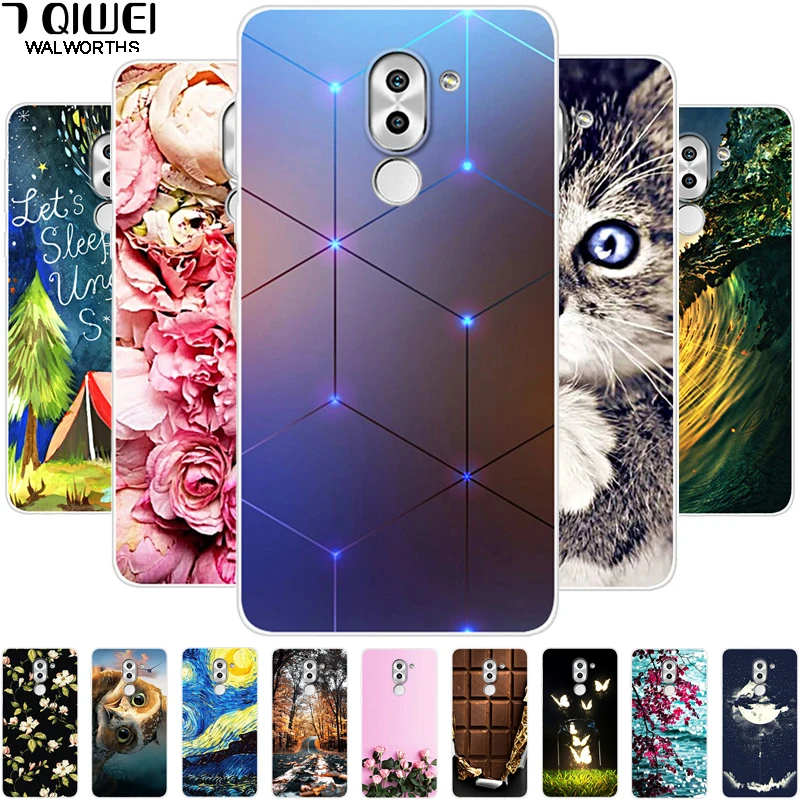 Для Huawei Honor 6X чехол для телефона силиконовый мягкий ТПУ GR5 2017 TPU BLL L21 Honor6X 6 X Coque