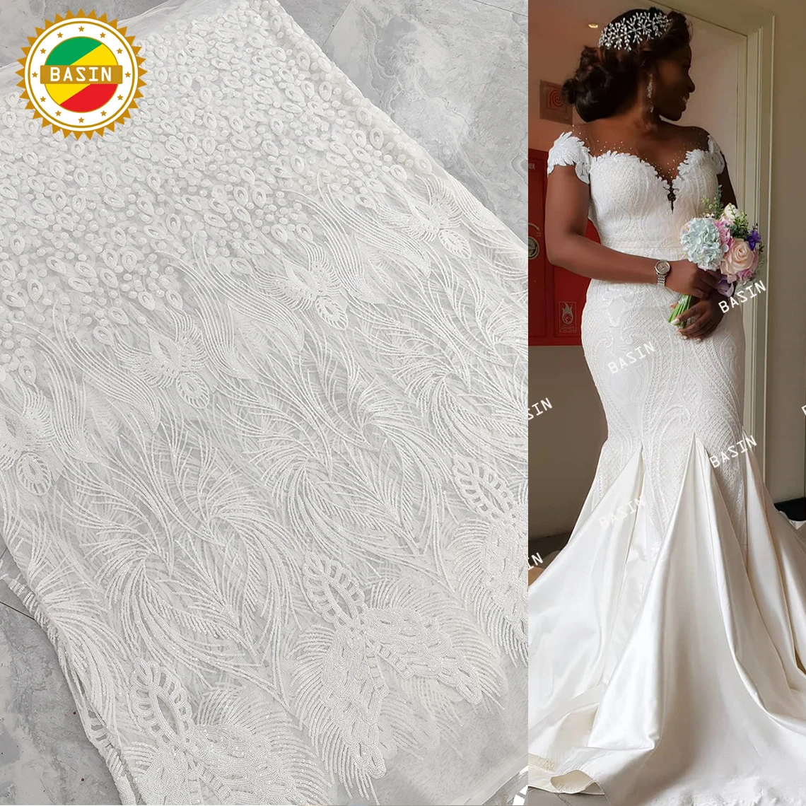 White Sequined Net Lace French High Quality 2021 Lace Fabrics African Guipure Mesh Fashion Prom Wedding Net Laces Materials
White Sequined Net Lace French High Quality 2021 Lace Fabrics African Guipure Mesh Fashion Prom Wedding Net Laces Materials