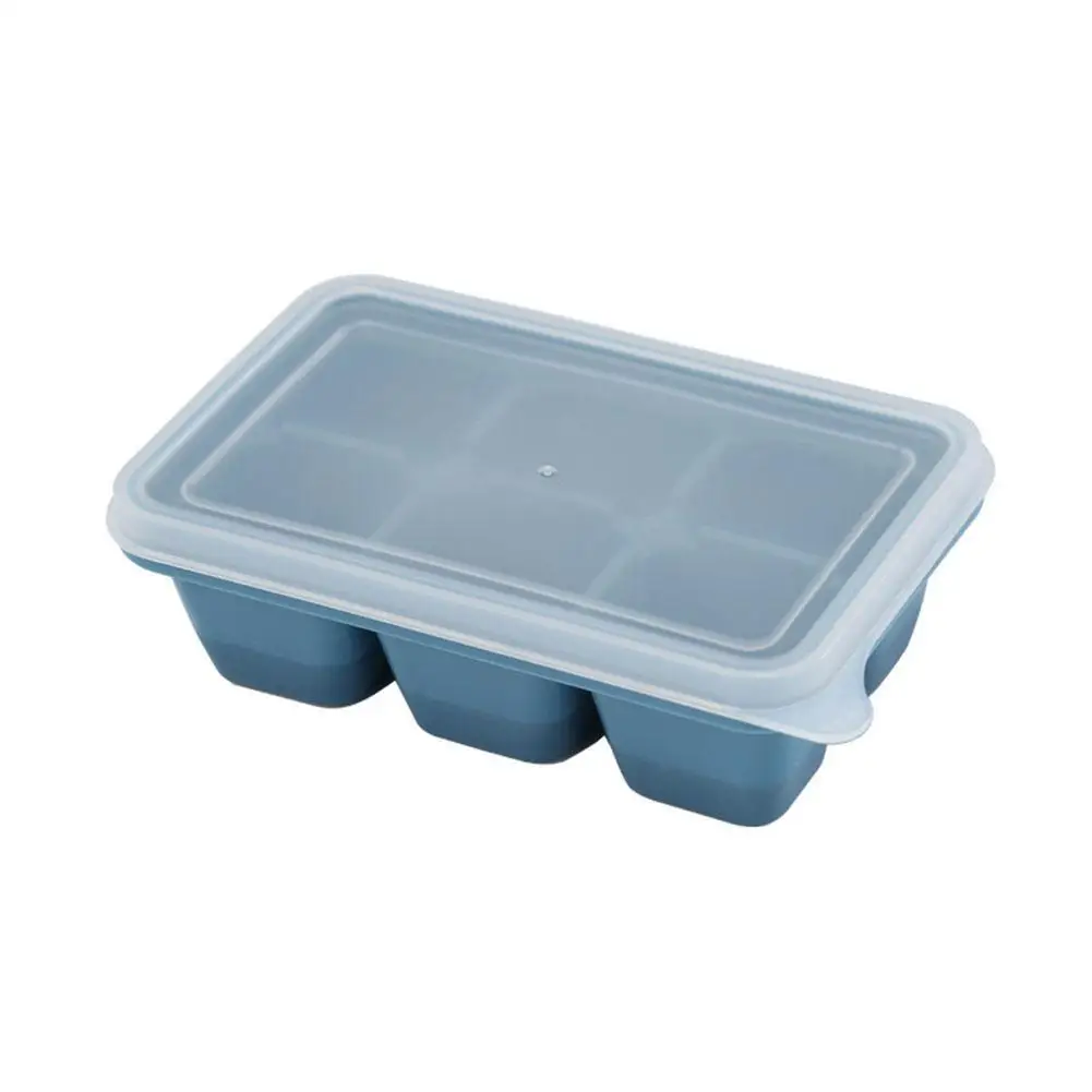 6 Grid Food Grade Silicone Ice Tray Home With Lid DIY Shape Accessories Bar Mold Cream Cube Kitchen Ice Ice Maker Square M0Z8
6 Grid Food Grade Silicone Ice Tray Home With Lid DIY Shape Accessories Bar Mold Cream Cube Kitchen Ice Ice Maker Square M0Z8