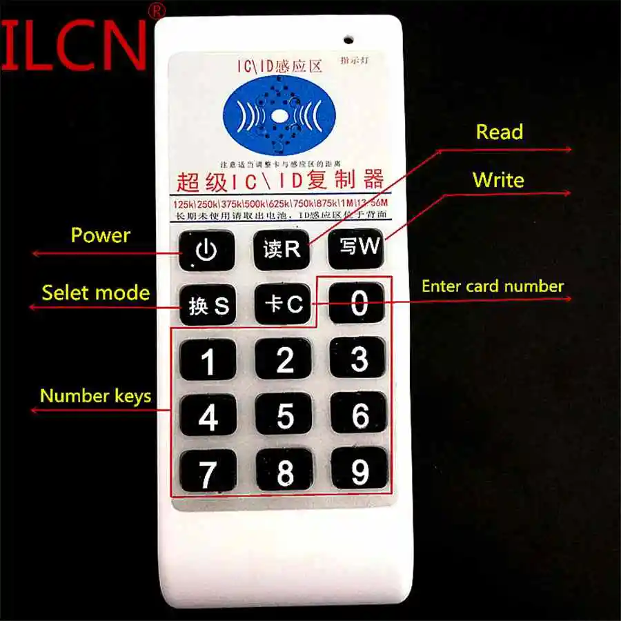 S50 13.56mhz 125Khz Handheld RFID Copier Duplicator Machine IC/ID For EM4305 T5577 UID Durable Intelligence All-in-one Machine
S50 13.56mhz 125Khz Handheld RFID Copier Duplicator Machine IC/ID For EM4305 T5577 UID Durable Intelligence All-in-one Machine