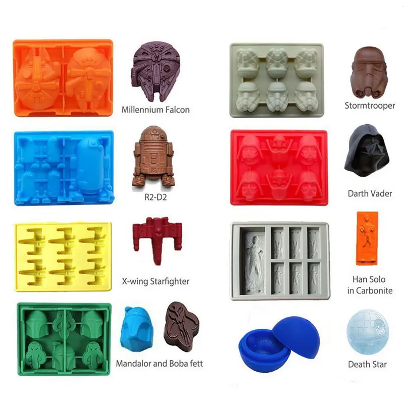 

Ice Tray Silicone Mold Ice Cube Tray Chocolate Mould Death