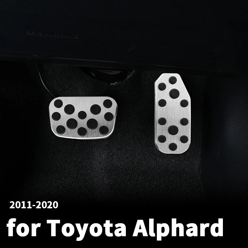 Aluminum alloy brake and accelerator pedal cover, clutch pedal modification decoration for Toyita Alphard 2011-2014 2015-2020
Aluminum alloy brake and accelerator pedal cover, clutch pedal modification decoration for Toyita Alphard 2011-2014 2015-2020