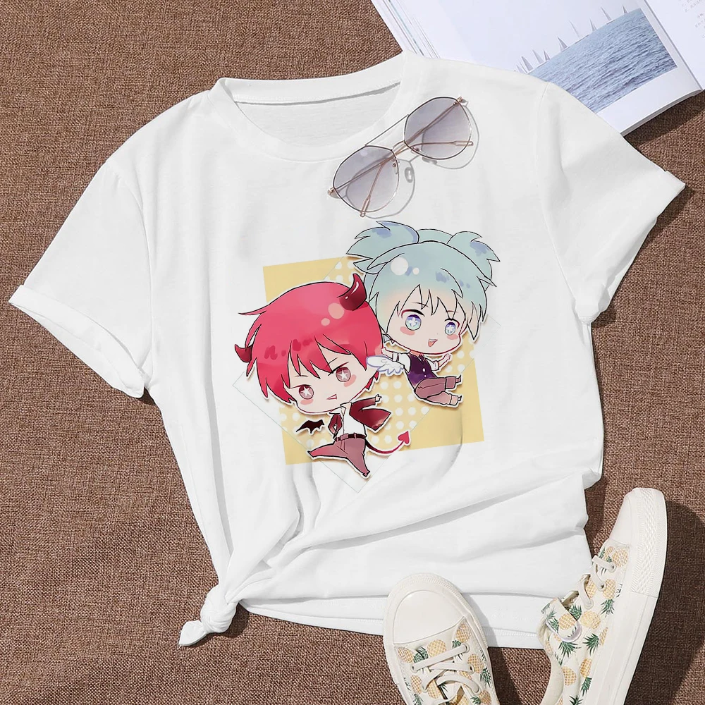 Kawaii Cartoon Style Printed Assassination Classroom Women T-shirts Popular Anime Ulzzang White Tee shirt Summer Clothing 
Kawaii Cartoon Style Printed Assassination Classroom Women T-shirts Popular Anime Ulzzang White Tee shirt Summer Clothing