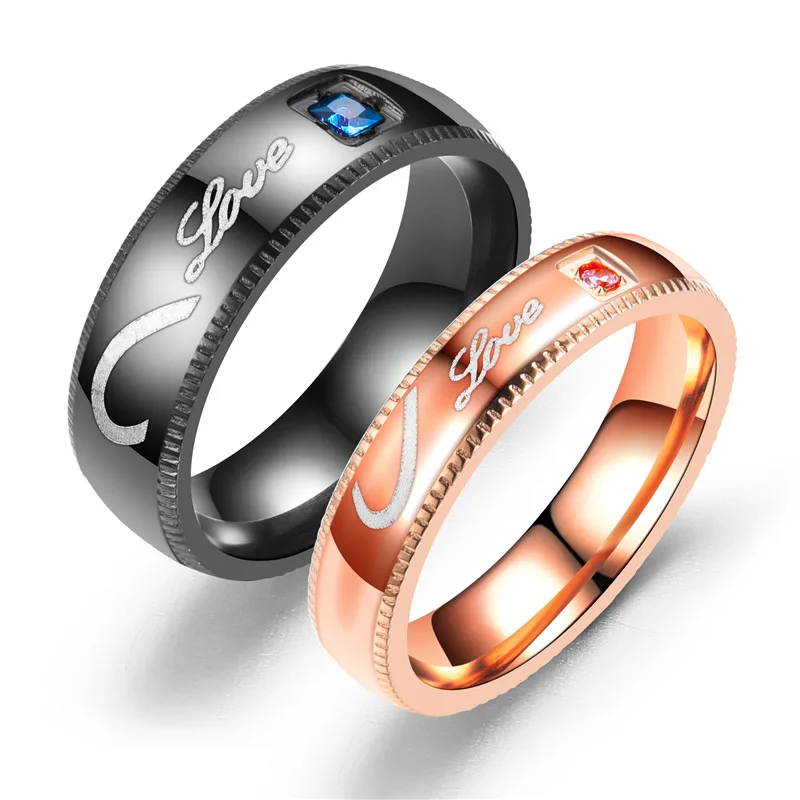 Engagement Ring Ladies Zirconia Couple Rings Eternal Love Inlaid Sapphire Pink Diamond Ring Rings Stainless Steel Gold Women's
Engagement Ring Ladies Zirconia Couple Rings Eternal Love Inlaid Sapphire Pink Diamond Ring Rings Stainless Steel Gold Women's