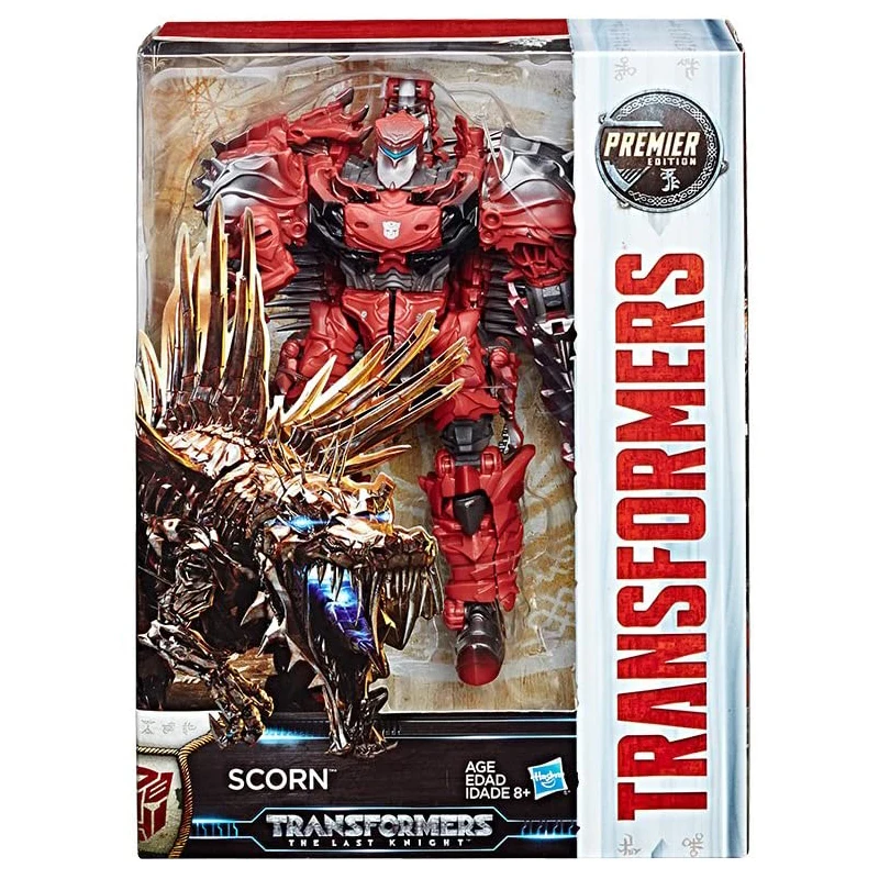 Hasbro трансформаторы последний рыцарь Premier Edition 18 см, превращающиеся в пренебрежением фигурка героя модель игрушки Коллекция Модель
Hasbro трансформаторы последний рыцарь Premier Edition 18 см, превращающиеся в пренебрежением фигурка героя модель игрушки Коллекция Модель