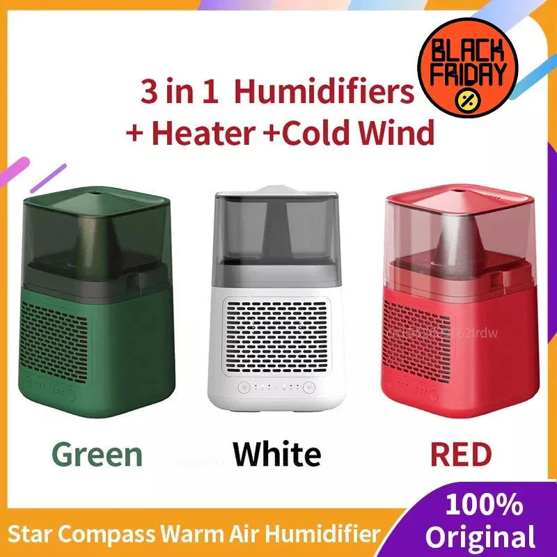 Electric Heaters Xiaomi Mijia 3 in 1 Heating & Cooling Dual-purpose Heater Humidifier Indoor Humidification & Heating
Electric Heaters Xiaomi Mijia 3 in 1 Heating & Cooling Dual-purpose Heater Humidifier Indoor Humidification & Heating