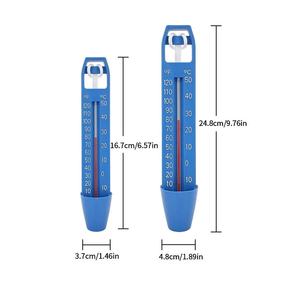 2PCS Swimming Pool Floating Thermometer Practical Multi-functional Tub Durable Portable ABS Water Temperature Meter Ponds Tool
2PCS Swimming Pool Floating Thermometer Practical Multi-functional Tub Durable Portable ABS Water Temperature Meter Ponds Tool