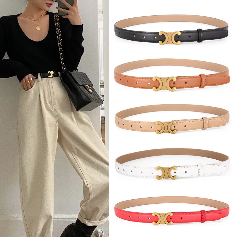 Popular Jewelry Belt Women Simple Belt Women's Leather Belt Pure Cowhide Korean Fashion Belts for Women 2021 New
Popular Jewelry Belt Women Simple Belt Women's Leather Belt Pure Cowhide Korean Fashion Belts for Women 2021 New