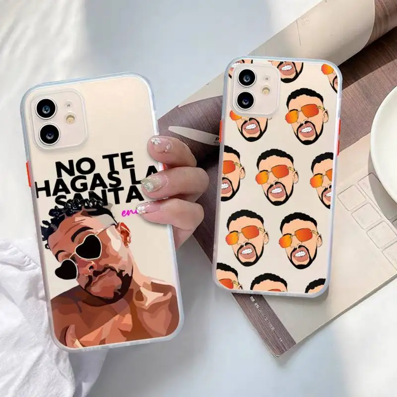Yo Perreo Sola Bad Bunny Maluma Phone Case For iphone 12 mini 11 Pro Max X XS Max XR 7 8 Plus Translucent Matte Shockproof Case
Yo Perreo Sola Bad Bunny Maluma Phone Case For iphone 12 mini 11 Pro Max X XS Max XR 7 8 Plus Translucent Matte Shockproof Case