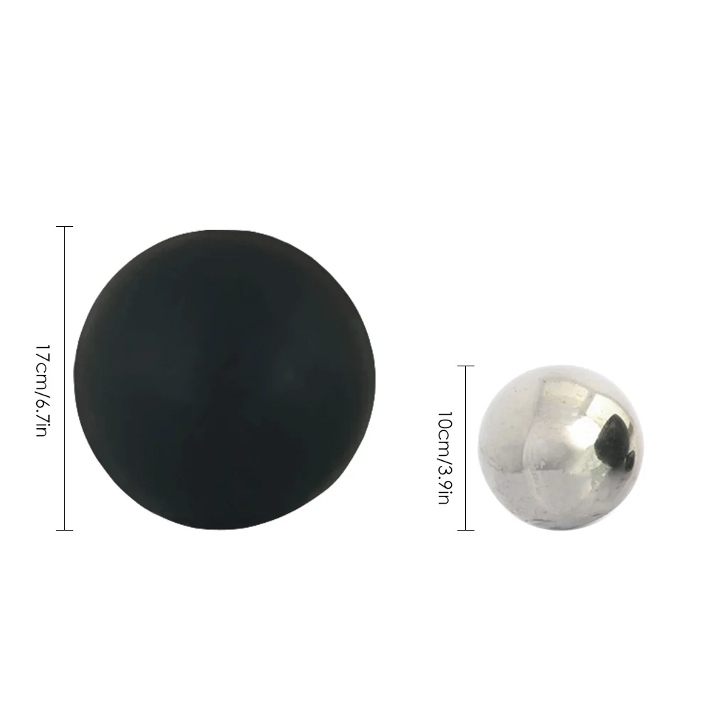10PCS New Plantar Fasciitis Pain Relief Recover Steel Ball Silicone Massage Ball for Hand and Foot Relaxation
10PCS New Plantar Fasciitis Pain Relief Recover Steel Ball Silicone Massage Ball for Hand and Foot Relaxation