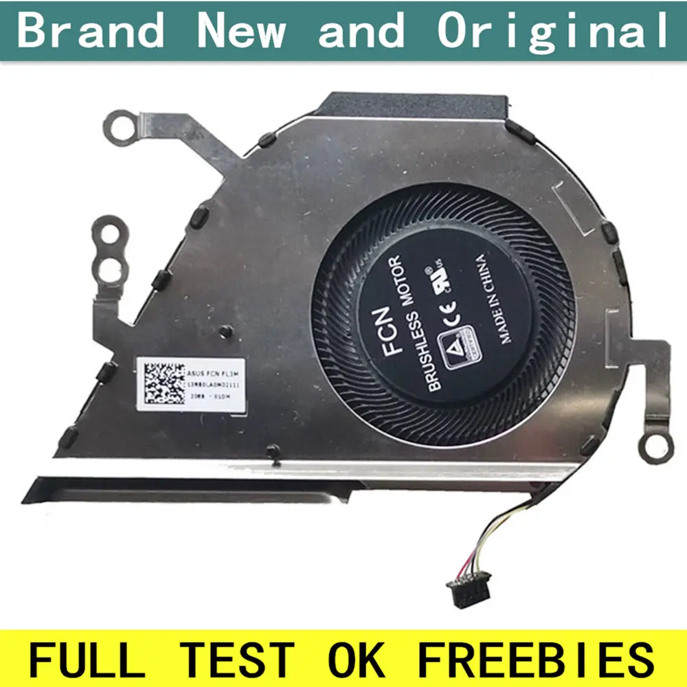 New laptop CPU cooling fan Cooler Notebook PC for ASUS Vivibook 14 X420 Y406U Y406UA Y406F X420U R459FA 13NB0LA0M02111 FL3M
New laptop CPU cooling fan Cooler Notebook PC for ASUS Vivibook 14 X420 Y406U Y406UA Y406F X420U R459FA 13NB0LA0M02111 FL3M