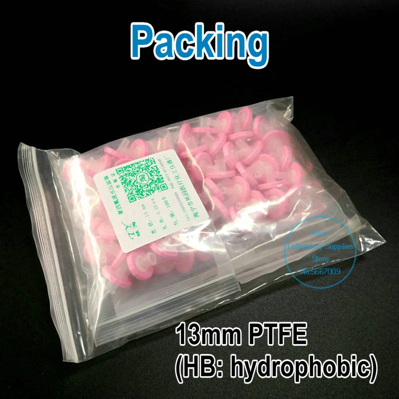 100pcs lab 13mm 25mm 0.22/0.45/2.0um Lab PTFE microporous syringer filter with Hydrophilic/Hydrophobic millipore membrane
100pcs lab 13mm 25mm 0.22/0.45/2.0um Lab PTFE microporous syringer filter with Hydrophilic/Hydrophobic millipore membrane