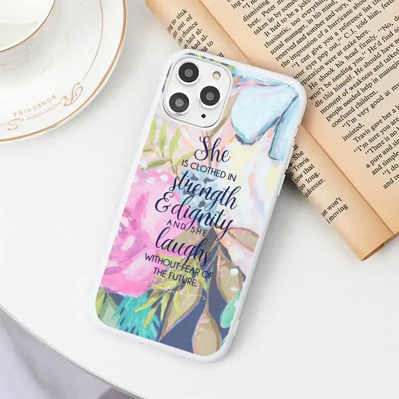 Bible color art letter word fashion Phone Case Candy Color for iPhone 6 6S 7 8 11 12 XS X SE 2020 XR mini pro Plus MAX funda
Bible color art letter word fashion Phone Case Candy Color for iPhone 6 6S 7 8 11 12 XS X SE 2020 XR mini pro Plus MAX funda