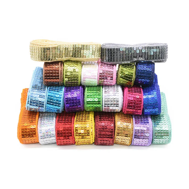 5 Yard Sequin Ribbon Glitter Paillette Braid Ribbon Clothing Appliques Sequins Trim Ribbon Bling Garment Lace DIY Accessories
5 Yard Sequin Ribbon Glitter Paillette Braid Ribbon Clothing Appliques Sequins Trim Ribbon Bling Garment Lace DIY Accessories