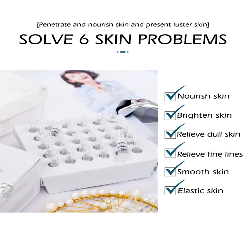 Ampoule Hyaluronic Acid Essence Whitening Moisturizing Lifting Firming Skin care
Ampoule Hyaluronic Acid Essence Whitening Moisturizing Lifting Firming Skin care