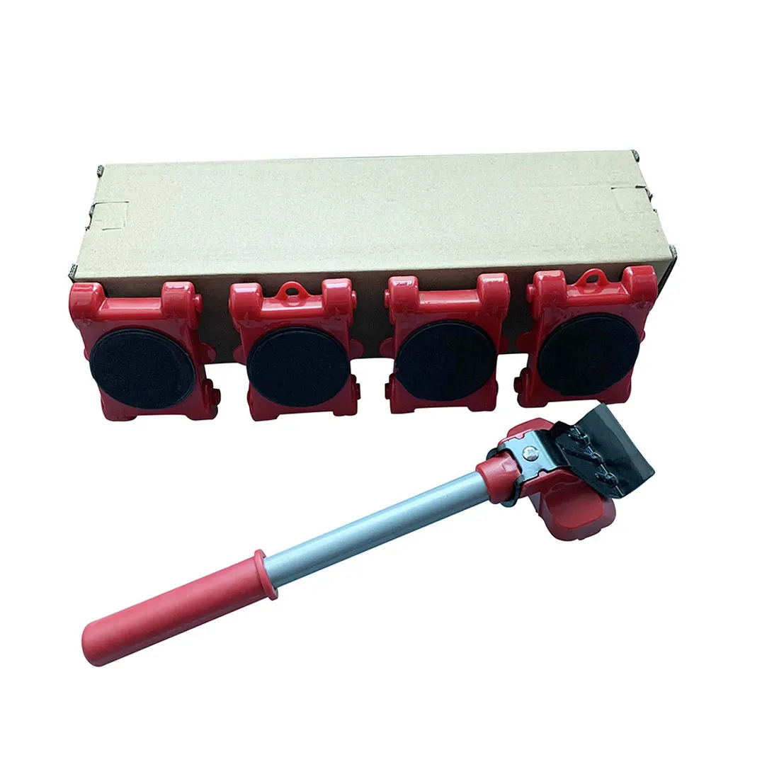 Furniture Transport 5Pcs/set Furniture Moving Transport Set 4 Mover Roller+1 Wheel Bar Lifter Household Hand Tool Set
Furniture Transport 5Pcs/set Furniture Moving Transport Set 4 Mover Roller+1 Wheel Bar Lifter Household Hand Tool Set