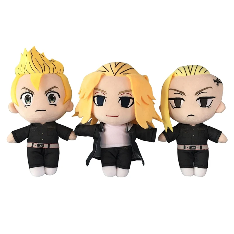 3pcs/set 20cm Tokyo Revengers Plush Plushie Manjiro Ken Takemichi Hinata Atsushi Plush Kawaii Anime Stuffed Plush Doll Toys
3pcs/set 20cm Tokyo Revengers Plush Plushie Manjiro Ken Takemichi Hinata Atsushi Plush Kawaii Anime Stuffed Plush Doll Toys