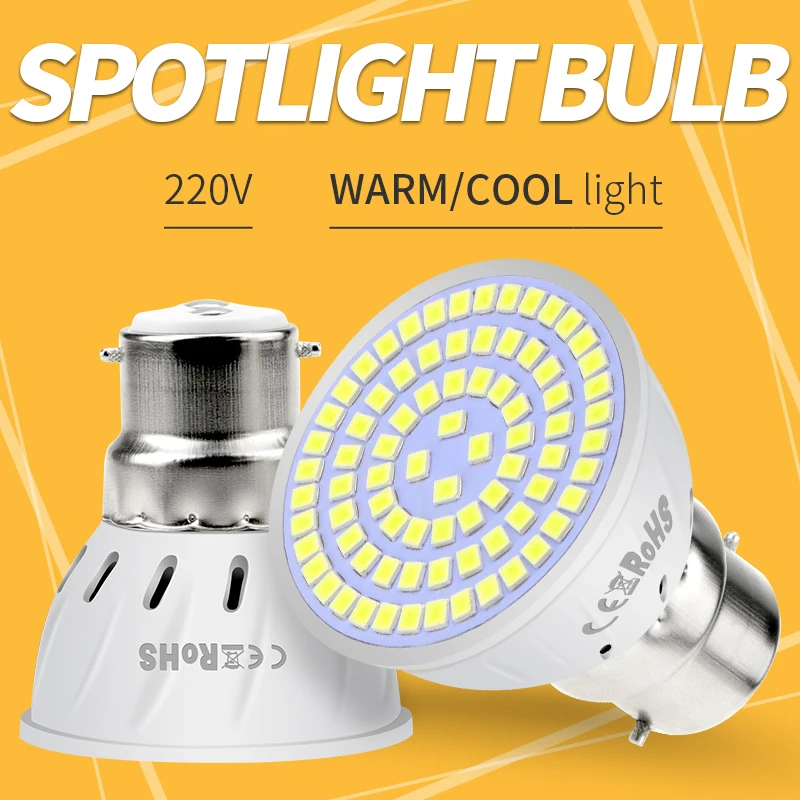 WENNI MR16 220V LED Lamp E27 LED Bulb B22 Bombilla E14 Spotlight GU10 Spot Light Bulb GU5.3 48 60 80leds Indoor Lighting 2835SMD
WENNI MR16 220V LED Lamp E27 LED Bulb B22 Bombilla E14 Spotlight GU10 Spot Light Bulb GU5.3 48 60 80leds Indoor Lighting 2835SMD