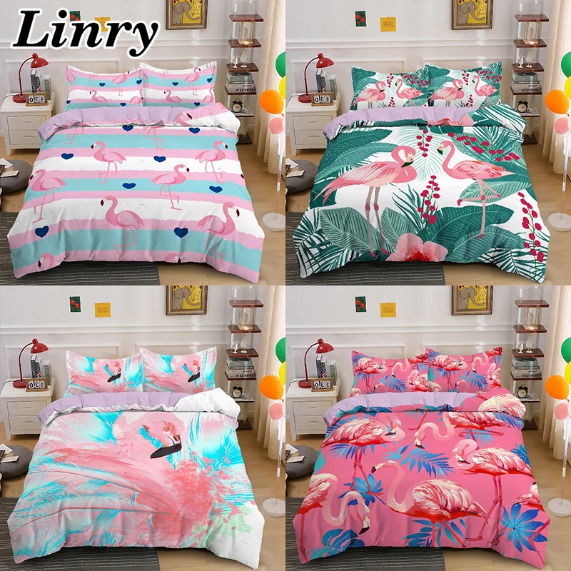 Bohemian Flamingo Bedding Set for Women Girl Duvet Cover Pillowcase Twin/Queen/King Size Home Textile Bedclothes Custom Pattern
Bohemian Flamingo Bedding Set for Women Girl Duvet Cover Pillowcase Twin/Queen/King Size Home Textile Bedclothes Custom Pattern