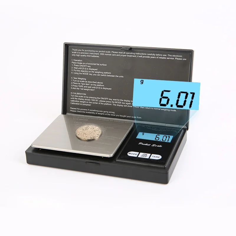 Jewelry Scale Kitchen Scale Portable Scale Small Pocket Scale Medicinal Material Scale Lipstick Scale Electronic Weight Scale
Jewelry Scale Kitchen Scale Portable Scale Small Pocket Scale Medicinal Material Scale Lipstick Scale Electronic Weight Scale