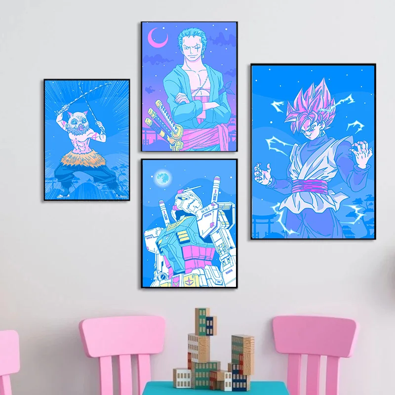 Japanese Anime Canvas Painting One Piece Naruto Dragon Ball Posters and Prints Print Mural Picture Kid Room Home Wall Decoration
Japanese Anime Canvas Painting One Piece Naruto Dragon Ball Posters and Prints Print Mural Picture Kid Room Home Wall Decoration