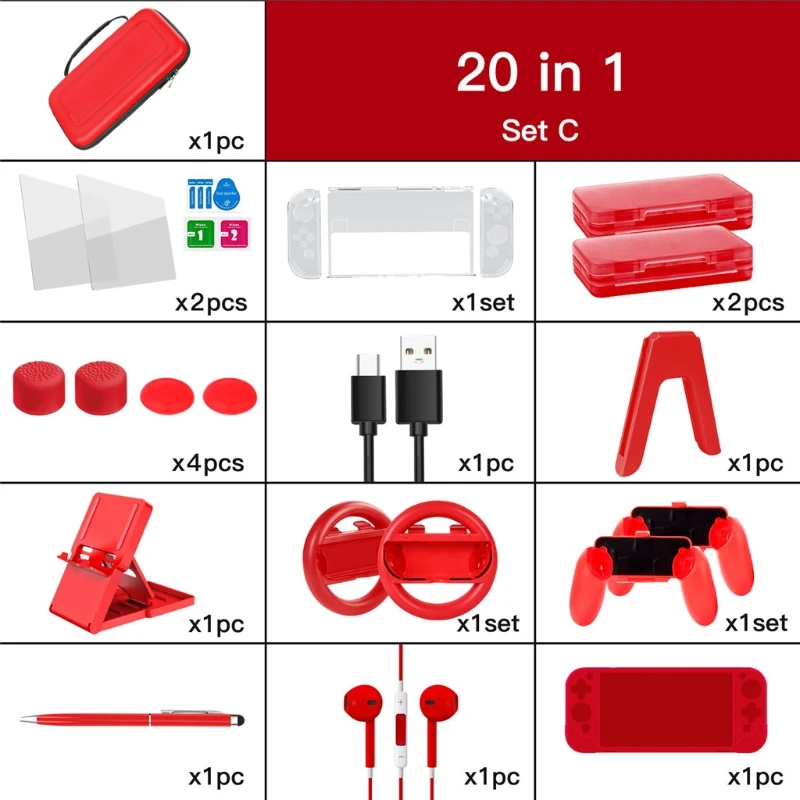 Carrying Case for Switch OLED- Storage Protective Case Pouch Bag for Switch OLED Console & Accessories for Girls Boys
Carrying Case for Switch OLED- Storage Protective Case Pouch Bag for Switch OLED Console & Accessories for Girls Boys