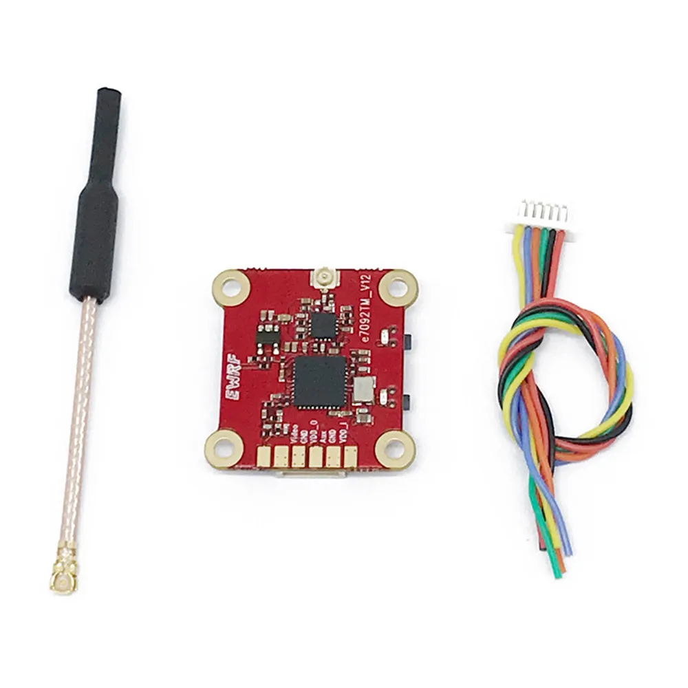 20x20 мм EWRF 7092TM Pro 5 8G 40CH PitMode 25mW 200mW 500mW регулируемый FPV VTX видеопередатчик 2-6S для