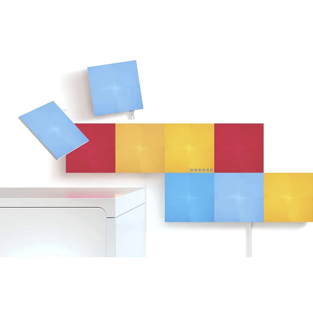 Светильник Nanoleaf Canvas Smarter Kit NL29-0002SW-9PK 9 панелей 15 см | Освещение