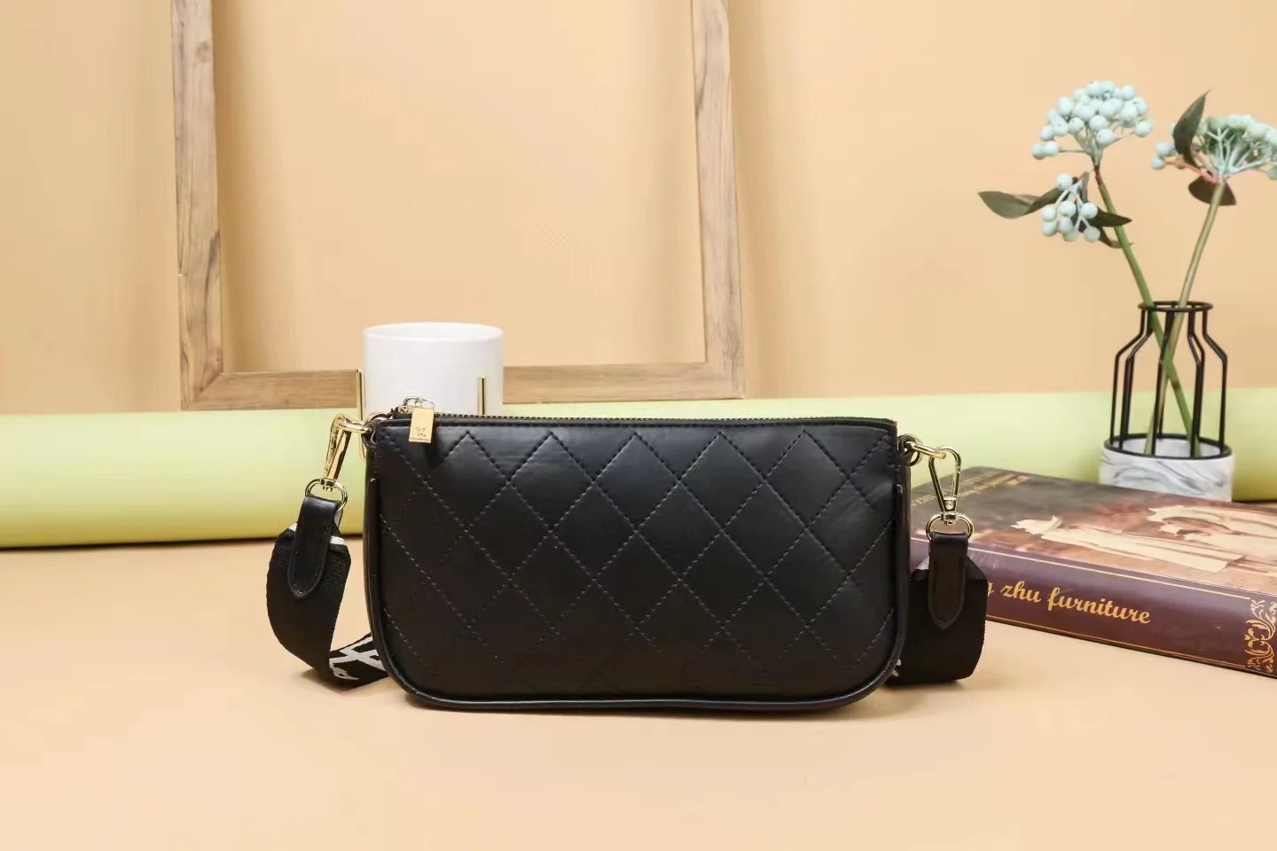 Top Quality Women's Bags Fashion Shoulder Bag Three Piece Wallet Ladies Crossbody Bag Luxury Brand With LOGO Handbags Lady Tote
Top Quality Women's Bags Fashion Shoulder Bag Three Piece Wallet Ladies Crossbody Bag Luxury Brand With LOGO Handbags Lady Tote