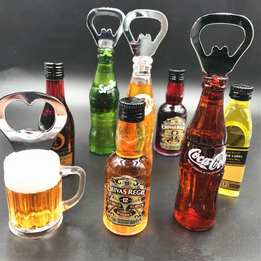 3D Refrigerator Magnet Simulation Beer Coke Whiskey Opener Mini Wine Bottle Soda Corkscrew Liquid Can Flow Kitchen Decor
3D Refrigerator Magnet Simulation Beer Coke Whiskey Opener Mini Wine Bottle Soda Corkscrew Liquid Can Flow Kitchen Decor