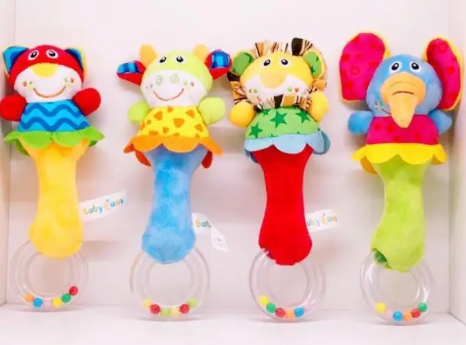 Plush Doll Rattle (4pcs) Multicolor
Plush Doll Rattle (4pcs) Multicolor